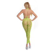 All About Leaf Bra Set Green with Adjustable Triangle Cups > Clothes > Bra Sets